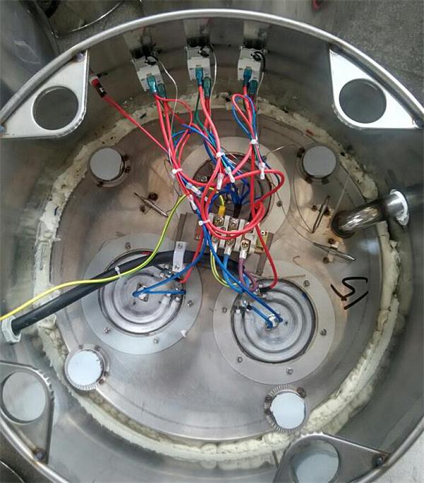 煤气加热煮面桶改为电加热煮面桶的结构分析